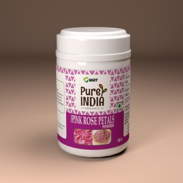 PINK ROSE PETALS POWDER ORGANIC