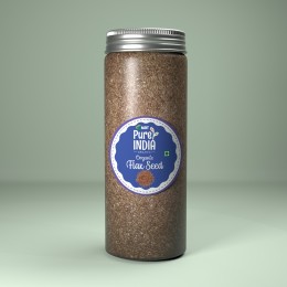 FLAX SEED IN TIN ORGANIC